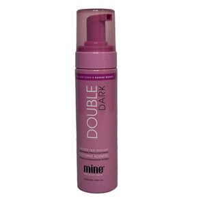 mine double dark sunless tanning express tan mousse